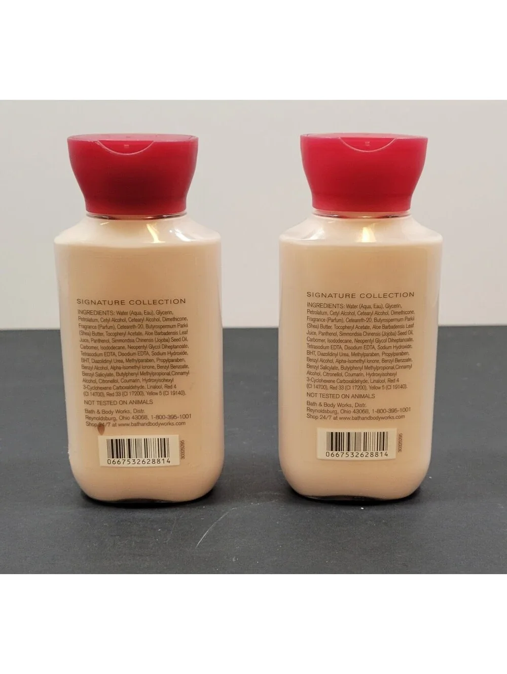 New Bath & Body Works 3 oz Japanese Cherry Blossom Body Lotion Travel-Lot of 2